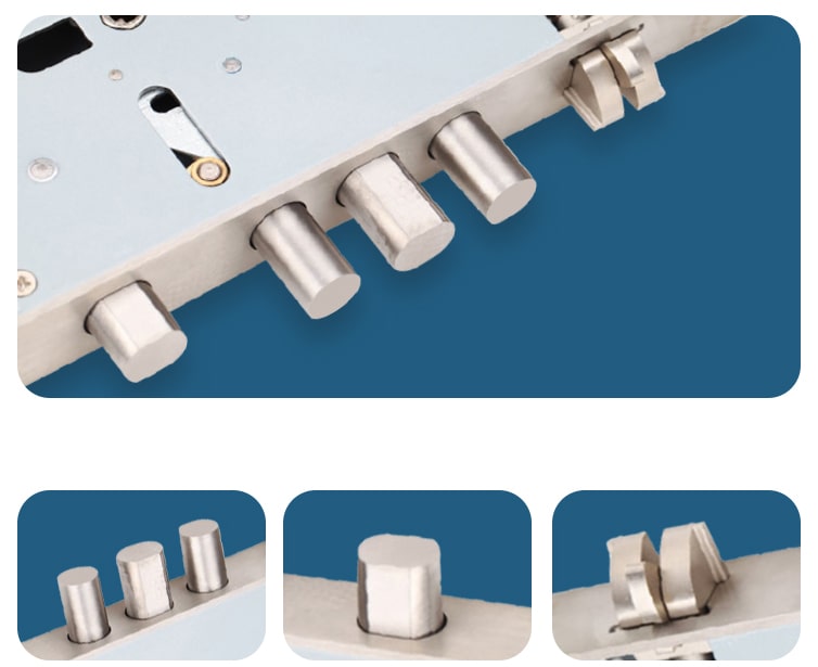 Khoá cửa vân tay Philips PI 4 2. Thiết kế khoá điện tử Philips PI sang trọng, hiện đại phù hợp không gian nội thất