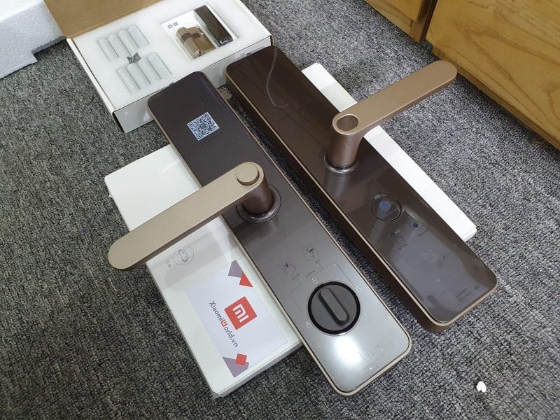 Khoá cửa vân tay Xiaomi Mi Smart Door Lock 6 1. Kiểu dáng sang trọng, độ bền và tính thẩm mỹ cao