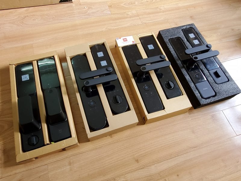 Khoá cửa vân tay Xiaomi Mi Smart Door Lock 7 1. Kiểu dáng sang trọng, độ bền và tính thẩm mỹ cao