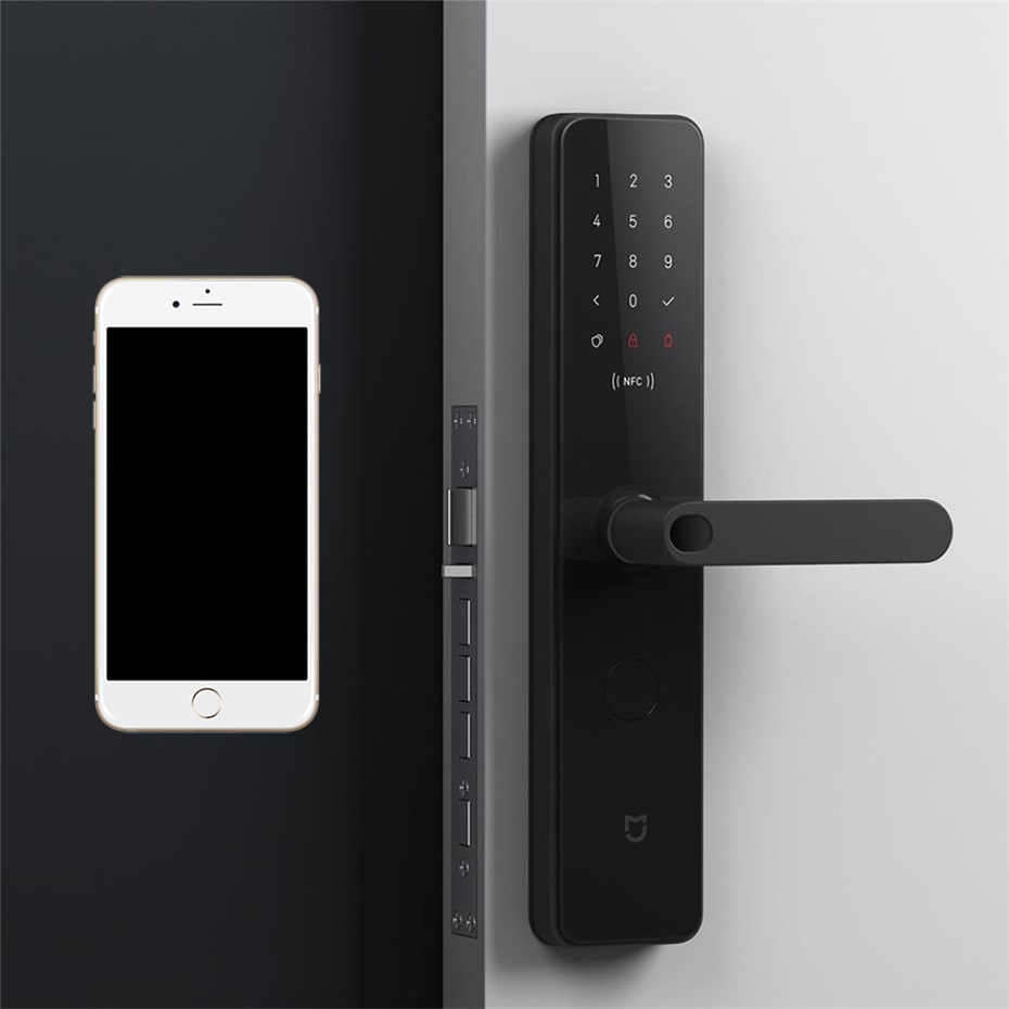 Khoá cửa vân tay Xiaomi Mi Smart Door Lock 11 Mở Khóa Bằng Bluetooth
