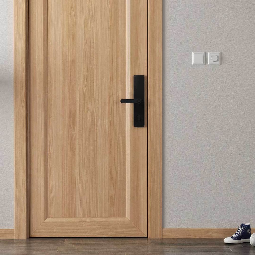 Khoá cửa vân tay Xiaomi Mi Smart Door Lock 14 4. Thông tin lắp đặt