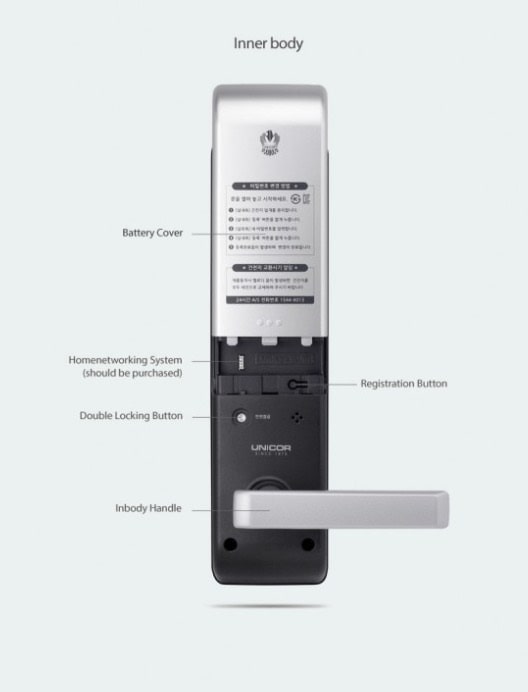 Khóa thẻ từ,mã số Unicor UN-6700SK 4 5. Khóa thẻ từ,mã số Unicor UN-6700SK thời gian sử dụng lên đến 12 tháng