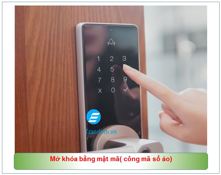 Khóa thông minh Appota AN1 giá rẻ | Thương hiệu Việt Nam 4 Mở khóa bằng mật mã  ( công nghệ mã số ảo )