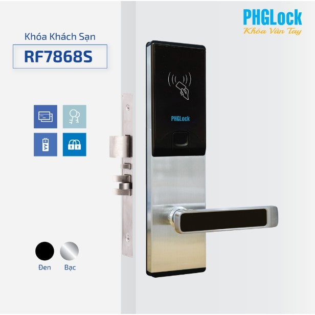 3. Lắp đặt khoá thích hợp cho nhiều chất liệu cửa