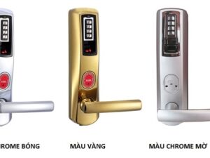 2. Khóa cửa vân tay ADEL US3 8908 có thiết kế sang trọng với hợp kim tinh luyện, chống gỉ