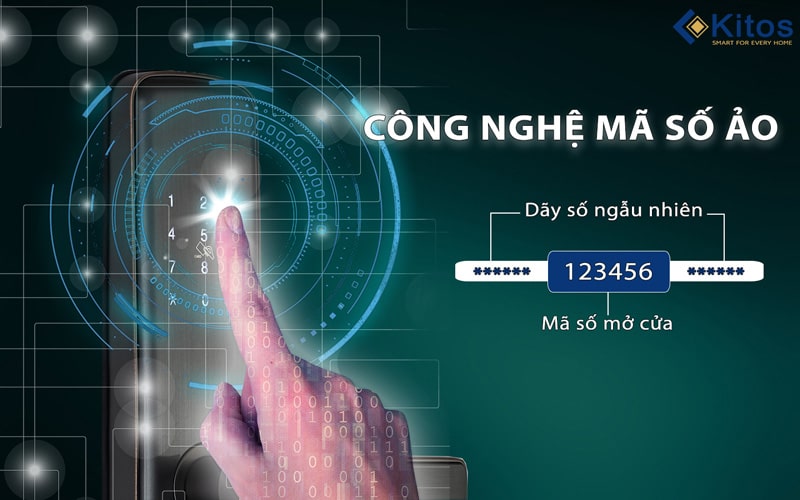Khả năng bảo mật cao trên khoá cửa vân tay Kitos KT-G900