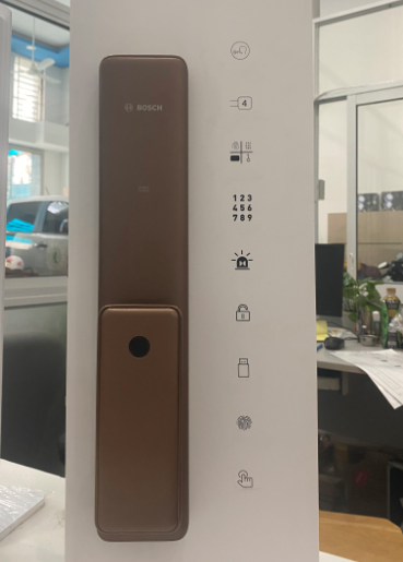 Khóa vân tay Bosch FU780K - Màu Đồng 2 4. Thông số kỹ thuật của khóa vân tay Bosch FU780K