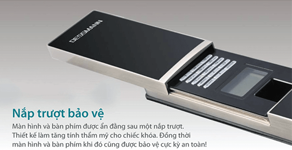 Khóa vân tay Dessmann S710 3 4. Ưu điểm vượt trội cửa khóa điện tử Dessmann S710