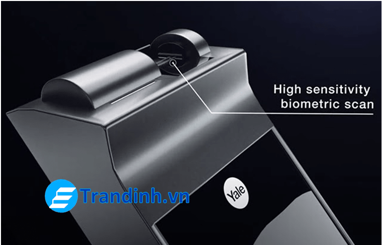 Mẫu khóa vân tay Yale bán chạy nhất hiện nay 3 Khóa vân tay Yale YDM 7116 với thiết kế hiện đại sang trọng