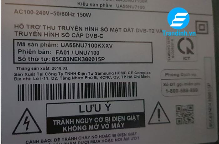 Hướng dẫn 3 cách kiểm tra thời gian bảo hành của tivi Samsung đơn giản nhất 