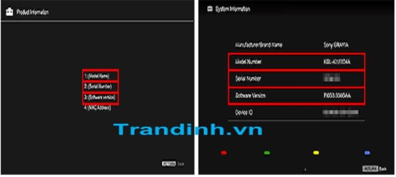 Trường hợp 2 : nếu tivi của bạn không phải là dòng Android tivi sony