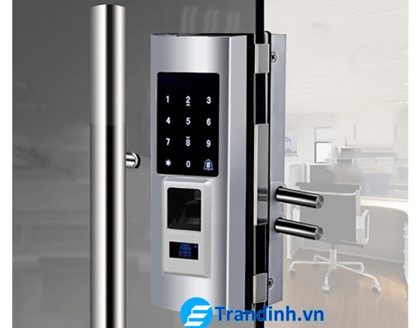 Vì sao nên lắp đặt khóa vân tay cho cửa kính