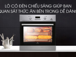 Lò Nướng Electrolux EOB3434BOX 72 lít 2 4. Chất liệu cao cấp bền bỉ theo thời gian.