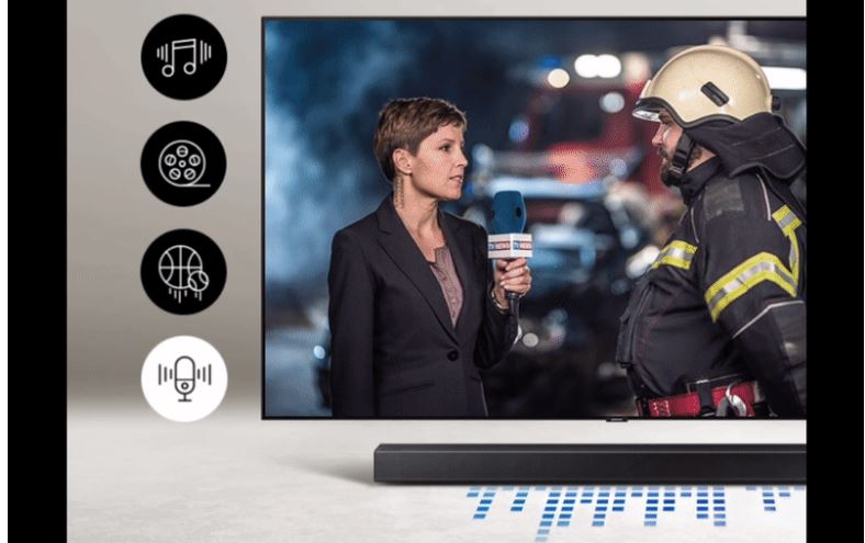 Loa thanh Samsung HW-T420 8 Loa âm thanh Sony HW-T420 giúp  tối ưu âm thanh với từng nội dung hiển thị nhờ công nghệ Smart Sound