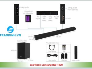Loa thanh soundbar Sony 3.1 HT-G700 4 Tổng quan sản phẩm loa thanh Sound Bar SamSung HW-T420