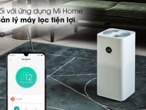 Máy lọc không khí Xiaomi Mi Purifier 3C 4 Máy lọc không khí Xiaomi Mi Purifier 3C kết nối thông minh với điện thoại nhờ ứng dụng Mi HOME