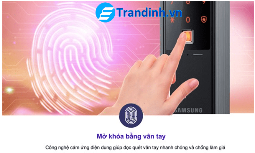 Cách khắc phục lỗi không nhận diện dấu vân tay ở khóa vân tay 1 Nguyên lý hoạt động của khóa vân tay