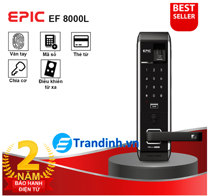 Khóa thông minh Epic EF 8000L