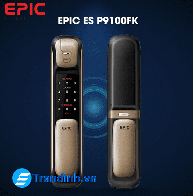 Khóa cửa điện tử Epic ES P9100FK