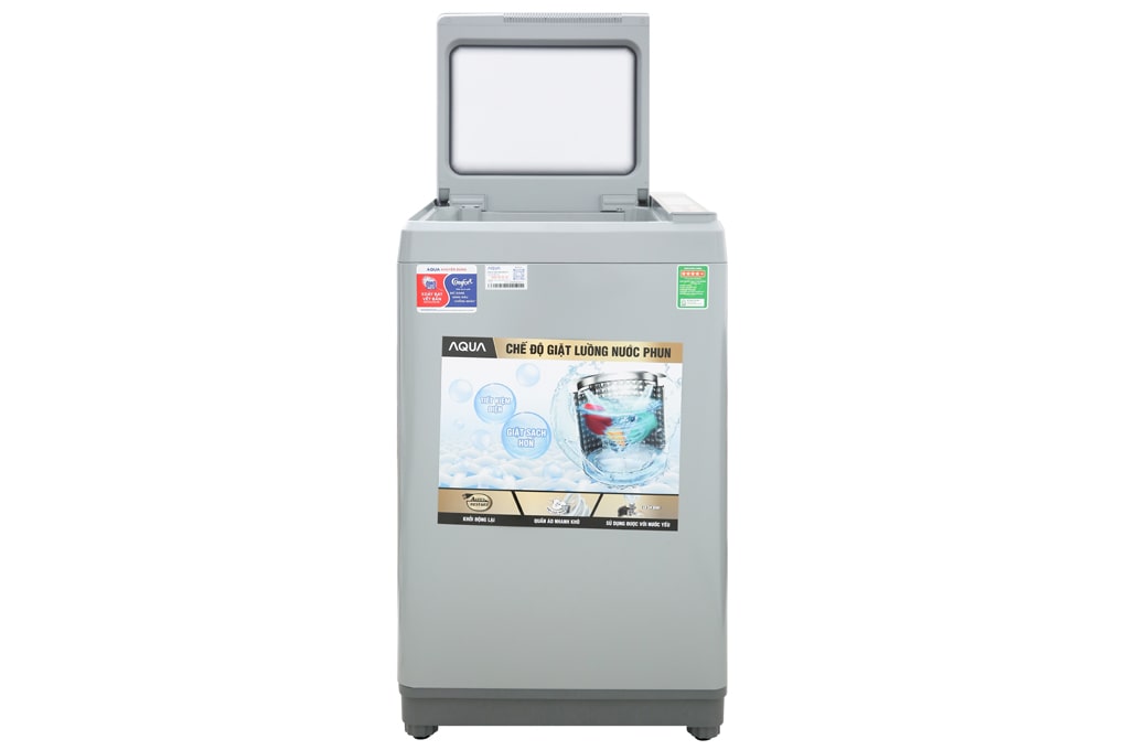 Máy giặt Aqua 9 Kg AQW-S90CT H2 có thiết kế hiện đại, dễ thao tác