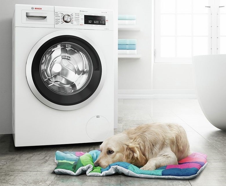 Máy giặt Bosch WAW28480SG sở hữu thiết kế tinh tế, thanh lịch