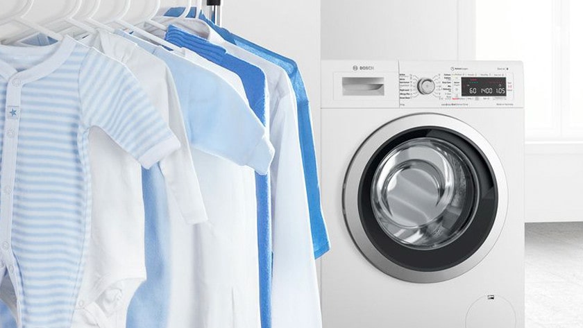 Máy giặt Bosch 28480SG chăm sóc cho làn da nhạy cảm nhờ công nghệ AllergyPlus