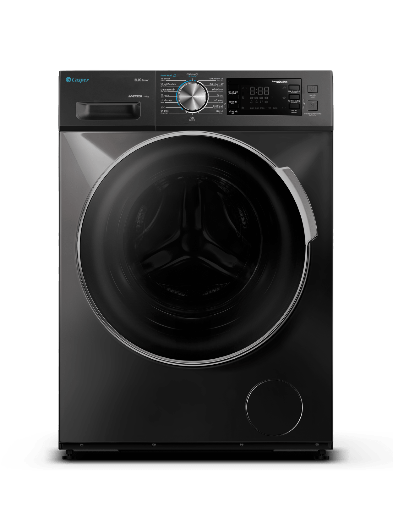 Máy giặt Casper WF-85I140BGB inverter 8.5kg
