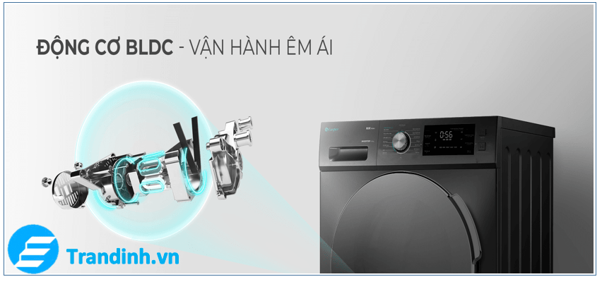 1.2 Các tính năng và công nghệ nổi bật trên máy giặt Casper WF-85I140BGB