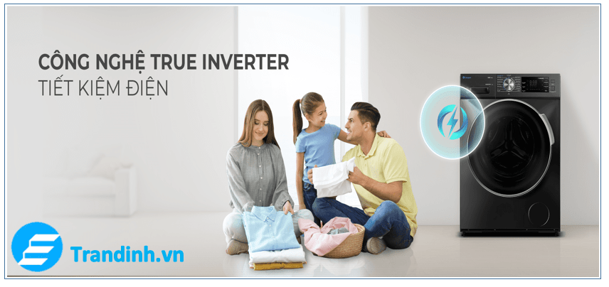 1.2 Các tính năng và công nghệ nổi bật trên máy giặt Casper WF-85I140BGB