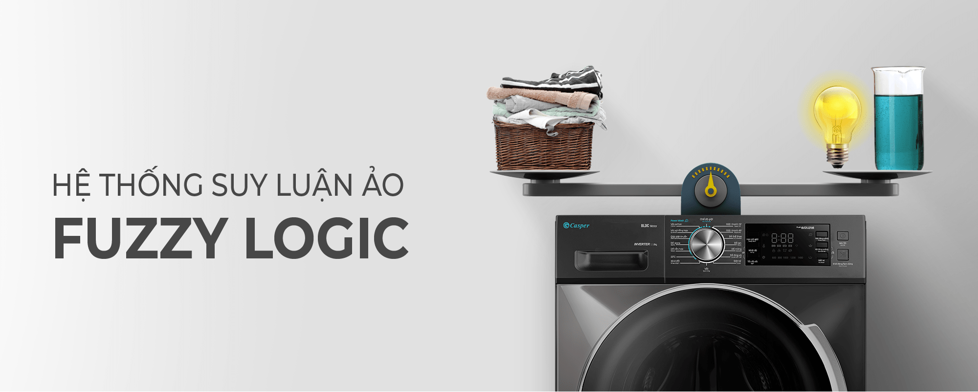 Đánh giá về công nghệ nổi bật trên máy giặt Casper