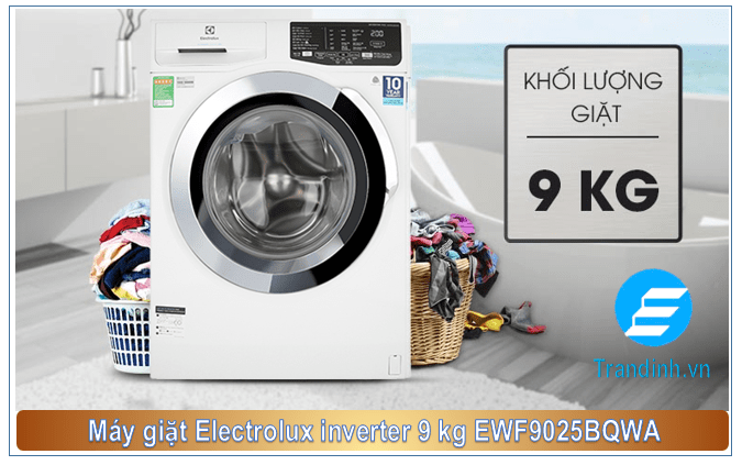 Máy giặt Electrolux EWF9025BQWA phù hợp với gia đình có trên 6 người