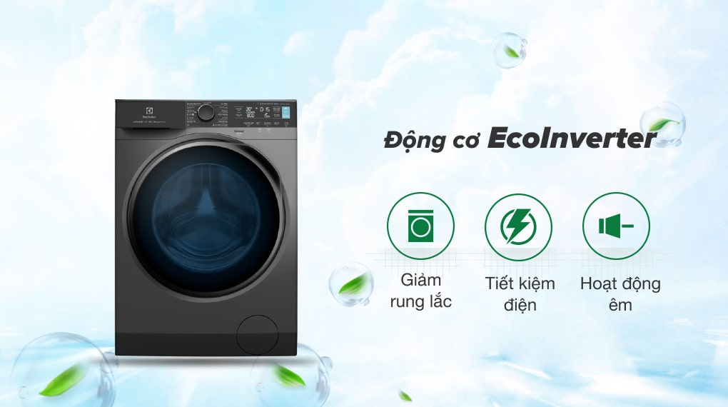 5. Máy giặt Electrolux tiết kiệm điện, vận hành bền bỉ với công nghệ tiết kiệm điện inverter