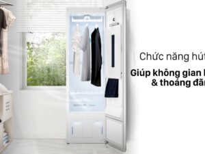5. Chức năng hút ẩm giúp không gian tủ luôn khô ráo, thoáng đãng 