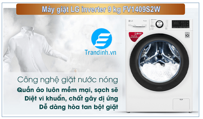 Loại bỏ vi khuẩn, bảo vệ sức khỏe nhờ chế độ giặt nước nóng