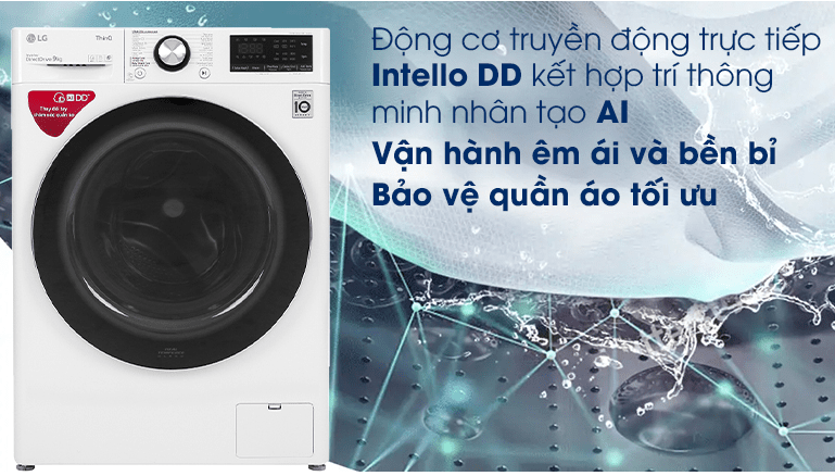 Động cơ truyền động trực tiếp Intello DD kết hợp trí thông minh nhân tạo AI