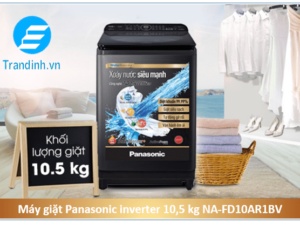Máy giặt Panasonic 10.5 Kg NA-FD10AR1BV thiết kế đẹp, phù hợp gia đình nhiều người