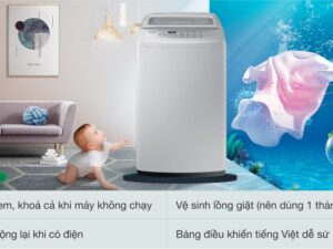Các tiện ích được tích hợp sẵn trên máy giặt Samsung WA90H4200SG/SV