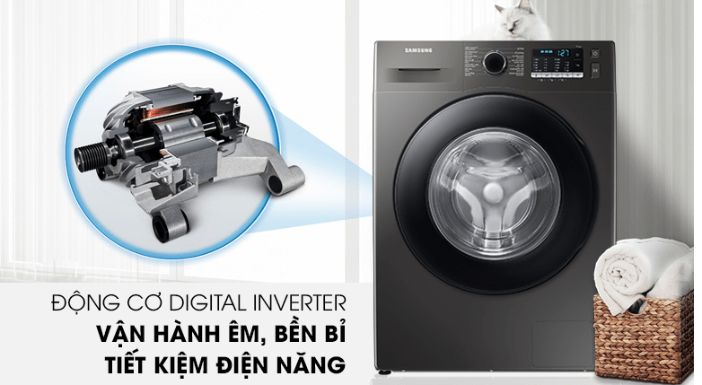 3. Tiết kiệm điện năng, máy vận hành êm ái, bền bỉ nhờ công nghệ inverter