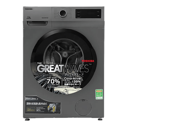 2. Máy giặt Toshiba TW BK95S3V(SK) phù hợp gia đình có từ 3-5 thành viên