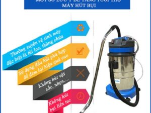 Máy hút bụi công nghiệp Palada PD 30A 4 6. Cách sử dụng máy hút bụi Palada PD 30A hiệu quả