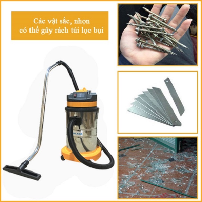 Máy hút bụi công nghiệp Palada PD 70A 10 3. Những điều nên tránh khi dùng máy hút bụi nước công nghiệp