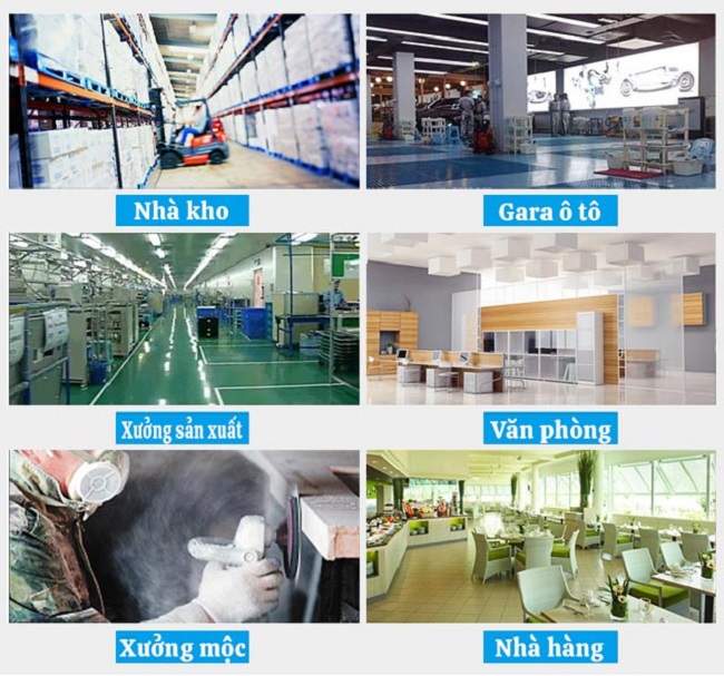 Máy hút bụi công nghiệp Palada PD 90 7 5. Máy hút bụi Palada PD 90 được ứng dụng rộng rãi