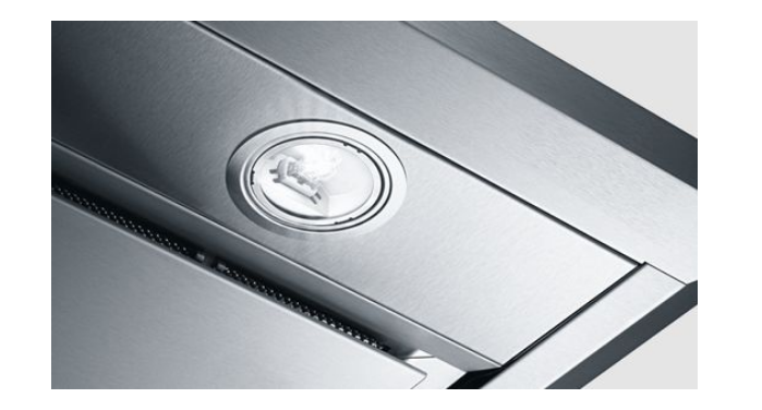 Máy Hút Mùi Âm Tủ Bosch DHU635HB 8 5. Sử dụng hệ thống chiếu sáng bằng đèn chiều Halogen