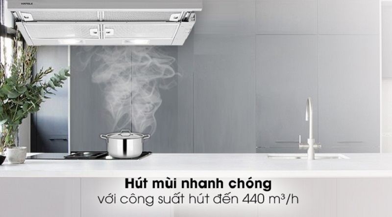 5. Hút mùi một cách nhanh chóng