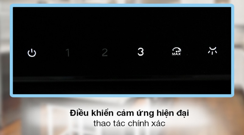 3. Bảng điều khiển cảm ứng siêu nhạy