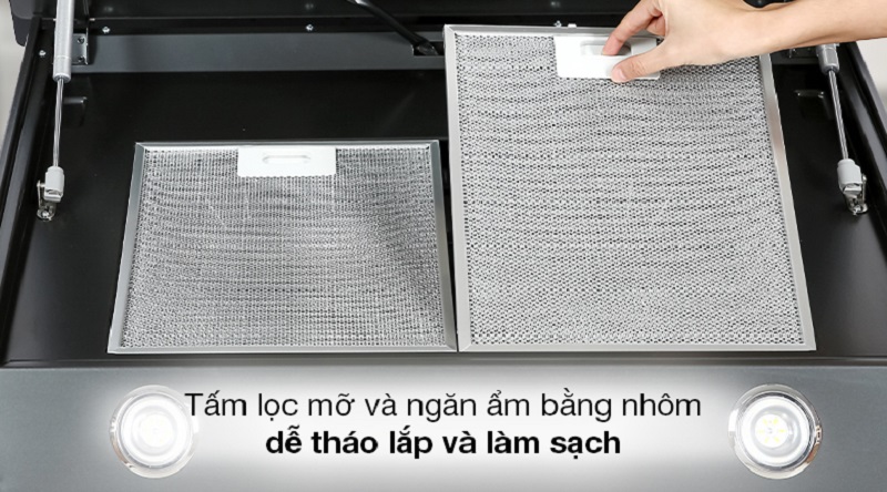 6. Bộ lưới lọc khử sạch dầu mỡ