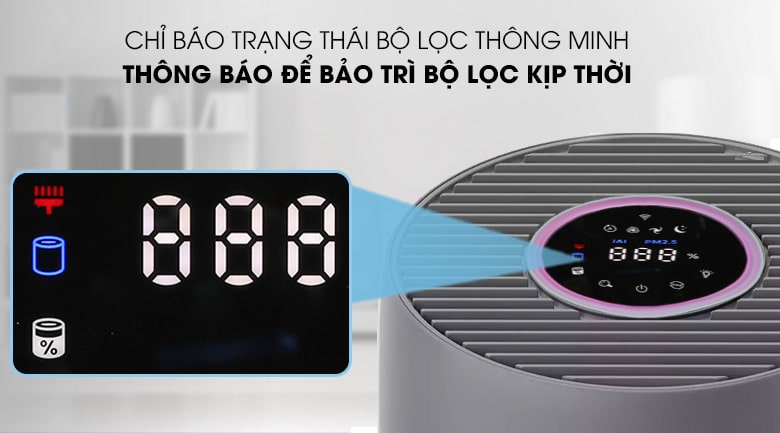 Máy lọc không khí Philips AC2936/13 13 Công nghệ Amazon Alexa có thể điều khiển bằng giọng nói có trợ lý ảo hỗ trợ