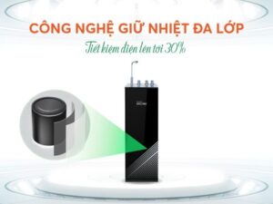 Máy lọc nước nóng lạnh Karofi Livotec 611 4 2. Chế độ lấy nước tiện lợi: Nóng – Lạnh – Lọc