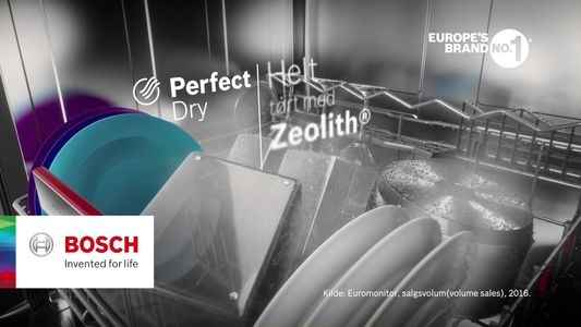 Máy rửa bát Bosch SMV68MX03E 16 Công nghệ Zeolith® (sấy khô hoàn hảo)