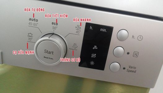 Máy rửa bát Bosch SMV68MX03E 11 Chương trình Eco rửa tiết kiệm tiện lợi